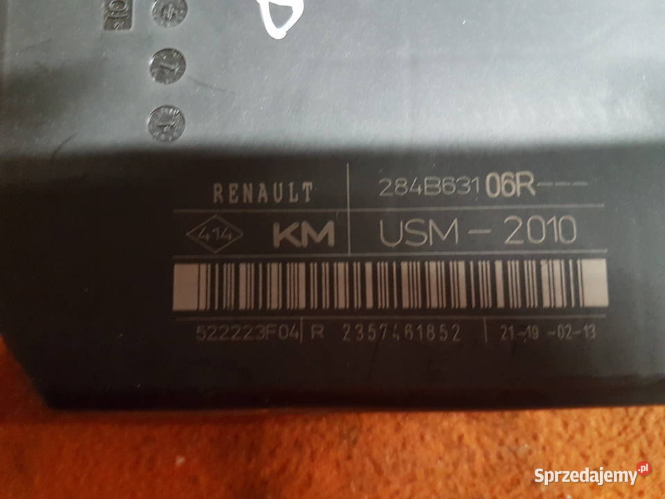 RENAULT MEGANE III LAGUNA III MODUL USM 2010 Turek