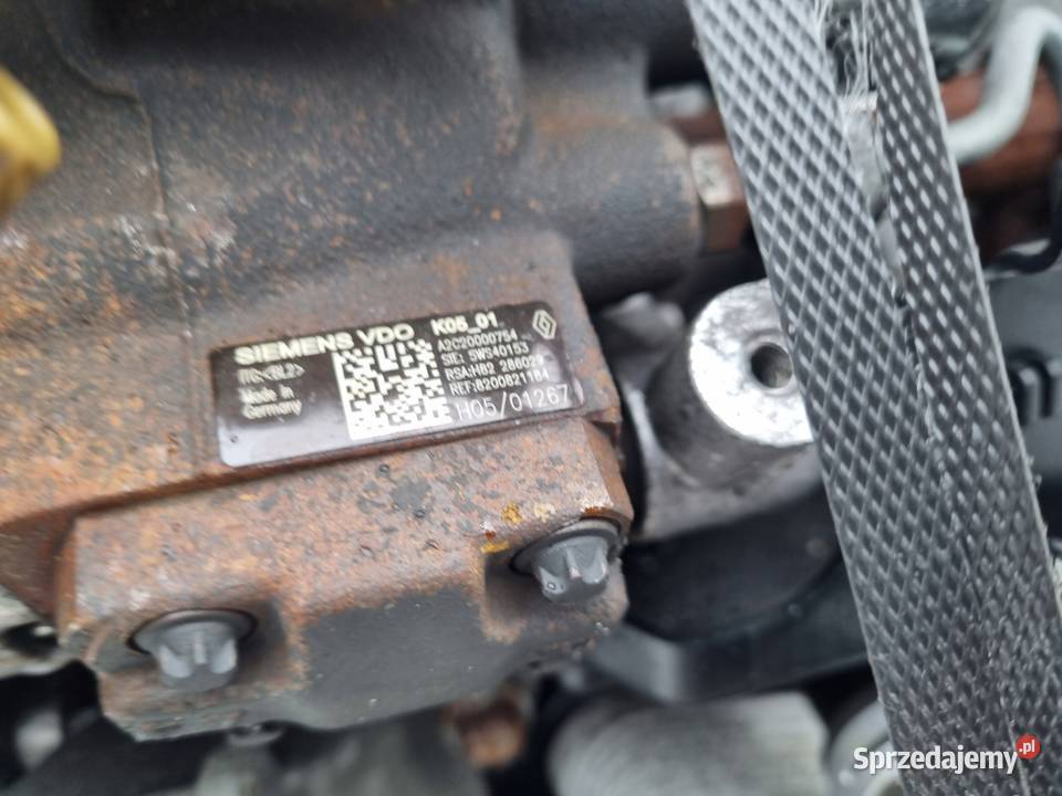 SILNIK KOMPLET Renault Scenic II 15 DCI Rudka