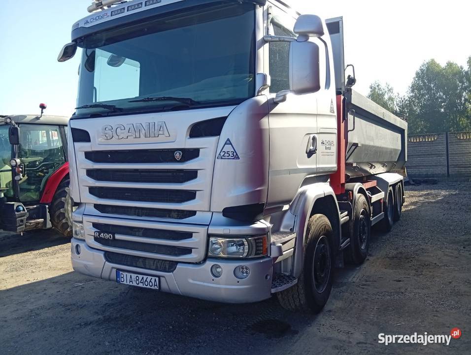 Wywrotka Scania r490 8x4 Stok Lacki