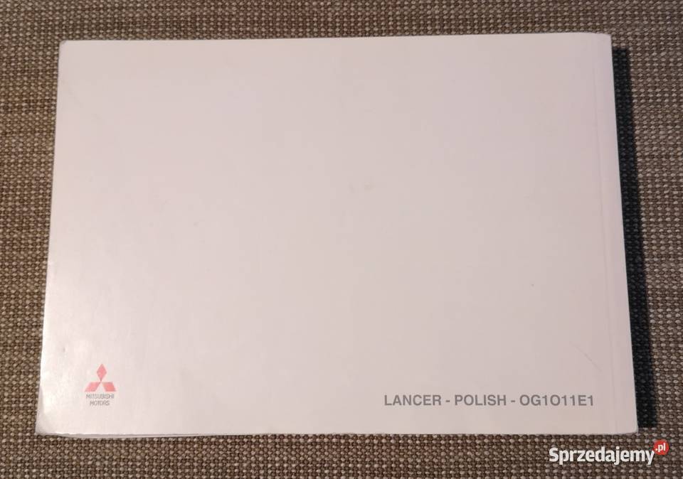 Instrukcja obsługi samochodu Mitsubishi Lancer Katowice