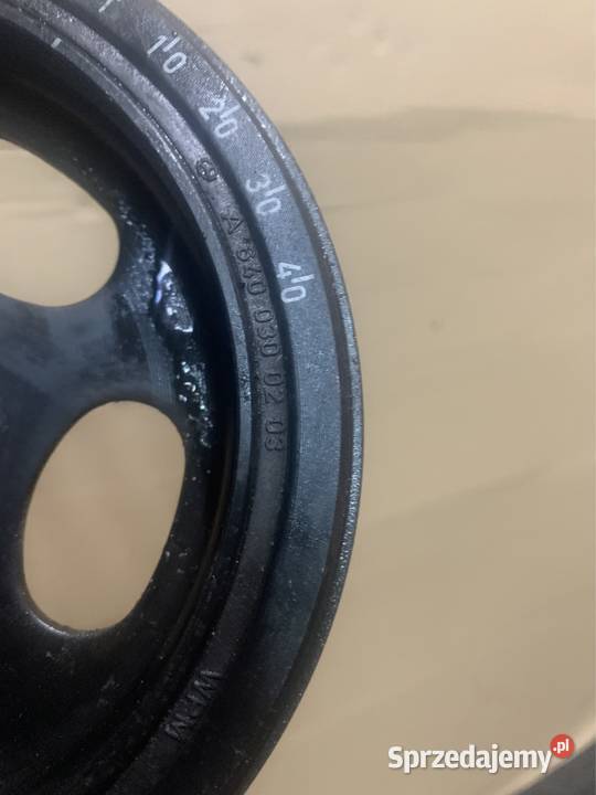Koło pasowe wału A6400300203 mercedes a w169 b silniki kompletne Szczecin