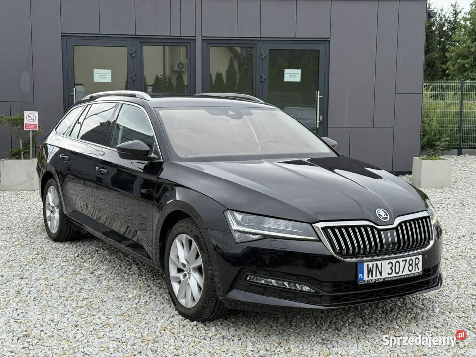 koda Superb 20 TDI 150 2022 Ambition wirtualne komputer pokładowy Wrocław