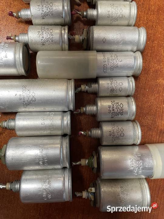 Kondensator Elektrolit K503B Różne 36 Elektronika Czechowice-Dziedzice