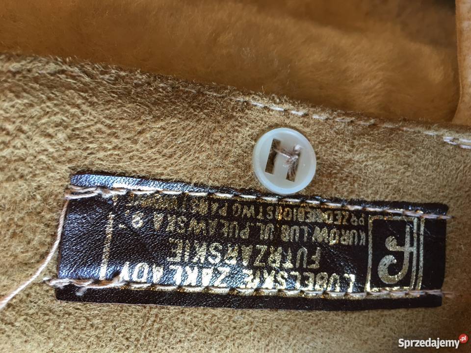 Kożuch męski stan idealny warmińsko-mazurskie Szczytno sprzedam