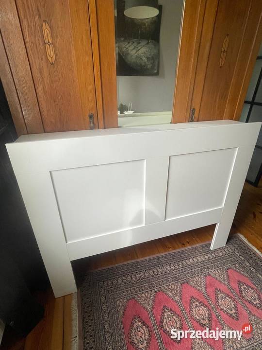 Biały Zagłówek ze schowkiem IKEA BRIMNES dolnośląskie Wrocław