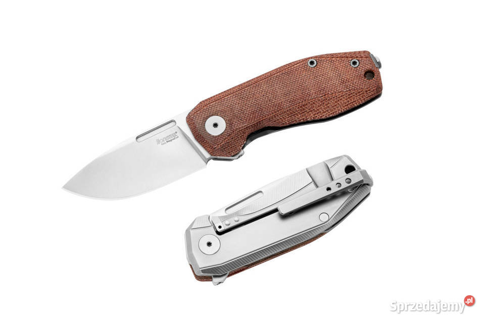 Nóż składany LionSteel Nano Natural Canvas mazowieckie Warszawa