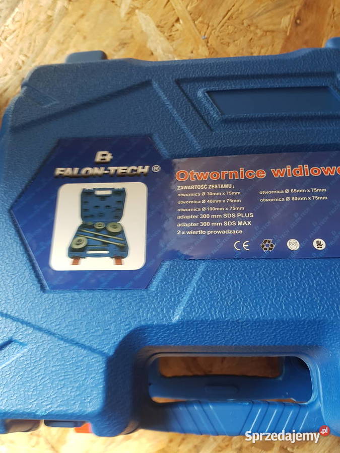 OTWORNICE KORONKI FREZ DO BETONU MURU SDS 9