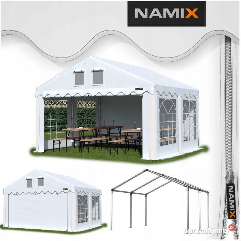 Namiot NAMIX COMFORT 4x4 imprezowy ogrodowy RÓŻNE KOLORY