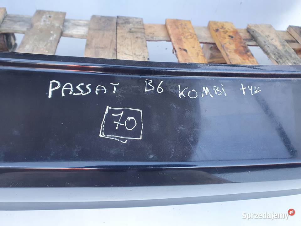 VW Passat B6 KOMBI 4 motion TYLNY ZDERZAK TYŁ Janów sprzedam