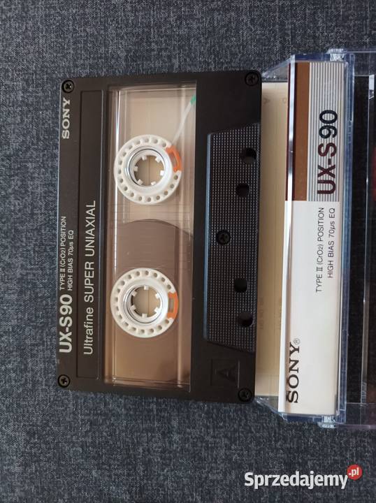 Kaseta Sony UX S 90 Chrom CrO2 1986 Warszawa