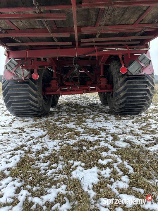 Przyczepa samozbierająca Strautmann Mega Vitesse nieuszkodzony Olesno