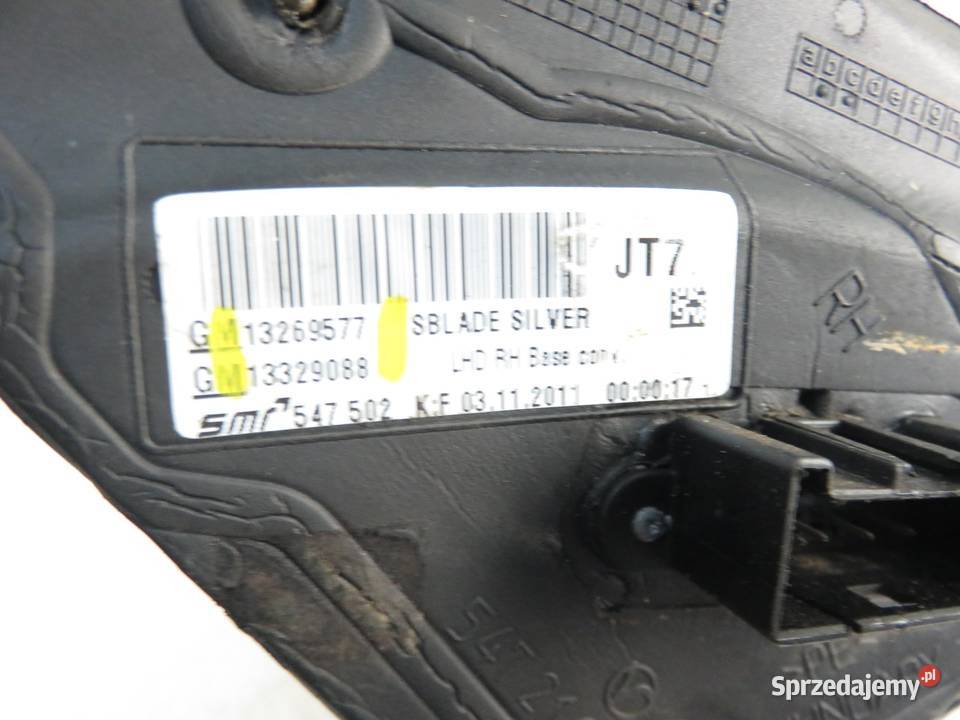 LUSTERKO PRAWE OPEL INSIGNIA 5 pin 13269577