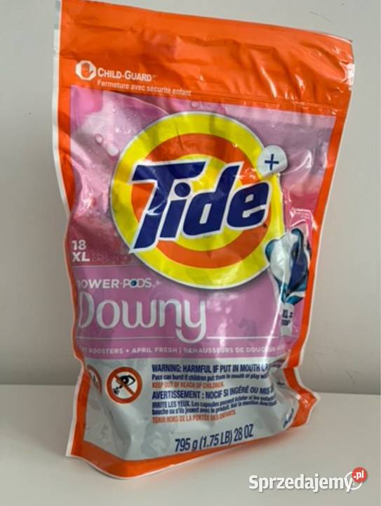 Tide Power Pods Downy 18 XL kapsuł Poznań