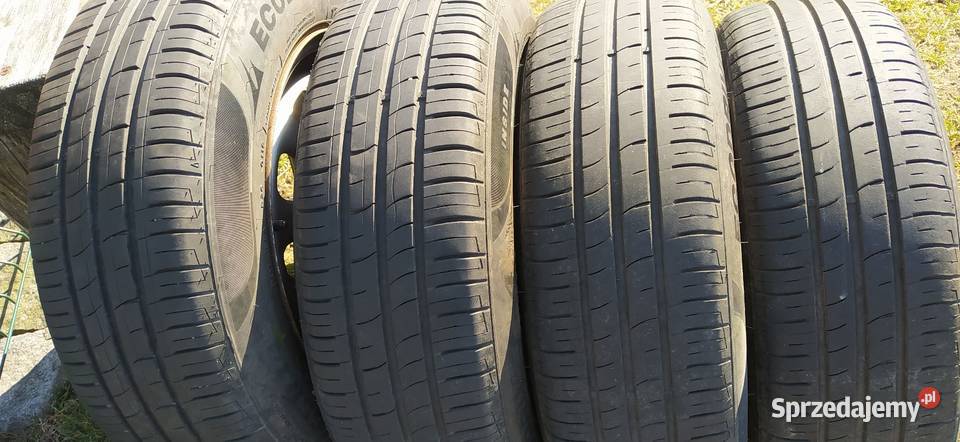 Koła 14 rozstaw 4x100 opony letnie 1756514 vw