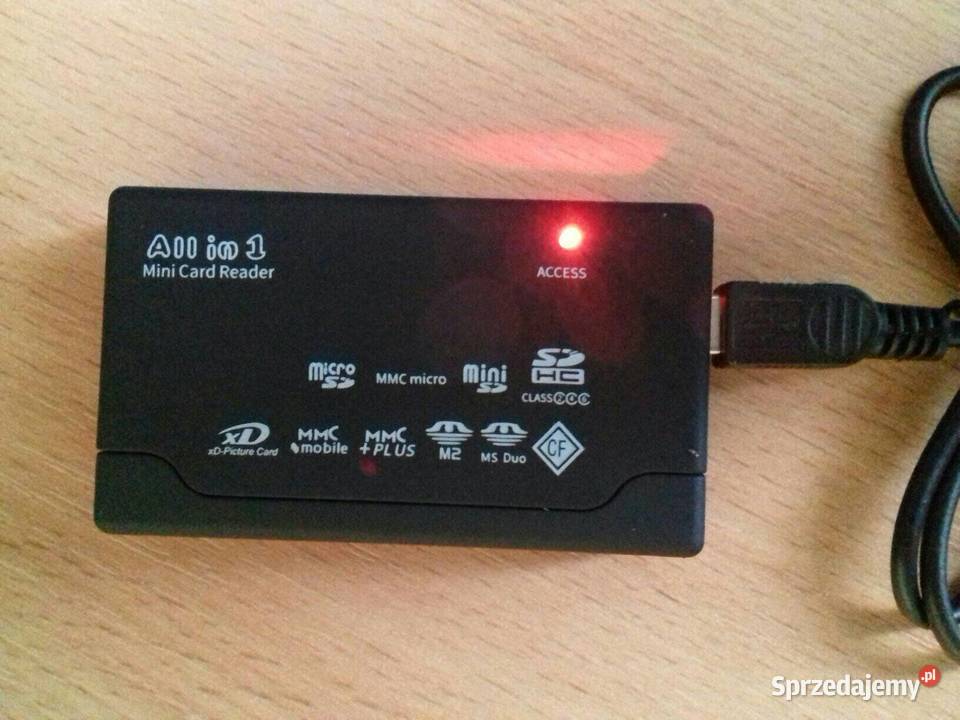 Czytnik kart 6w1 microSD MMC SD XD CF MS Duo M2 Bydgoszcz sprzedam