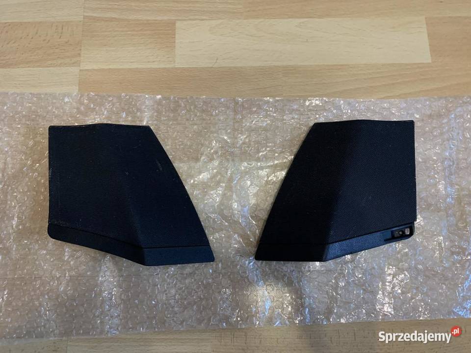 Mercedesa W124 czarne maskownice głośników przód deski rozdzielcze, konsole Warszawa