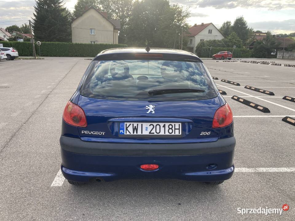Peugeot 206 14 16V NISKI PRZEBIEG SPRAWNY DO 206 Gdów
