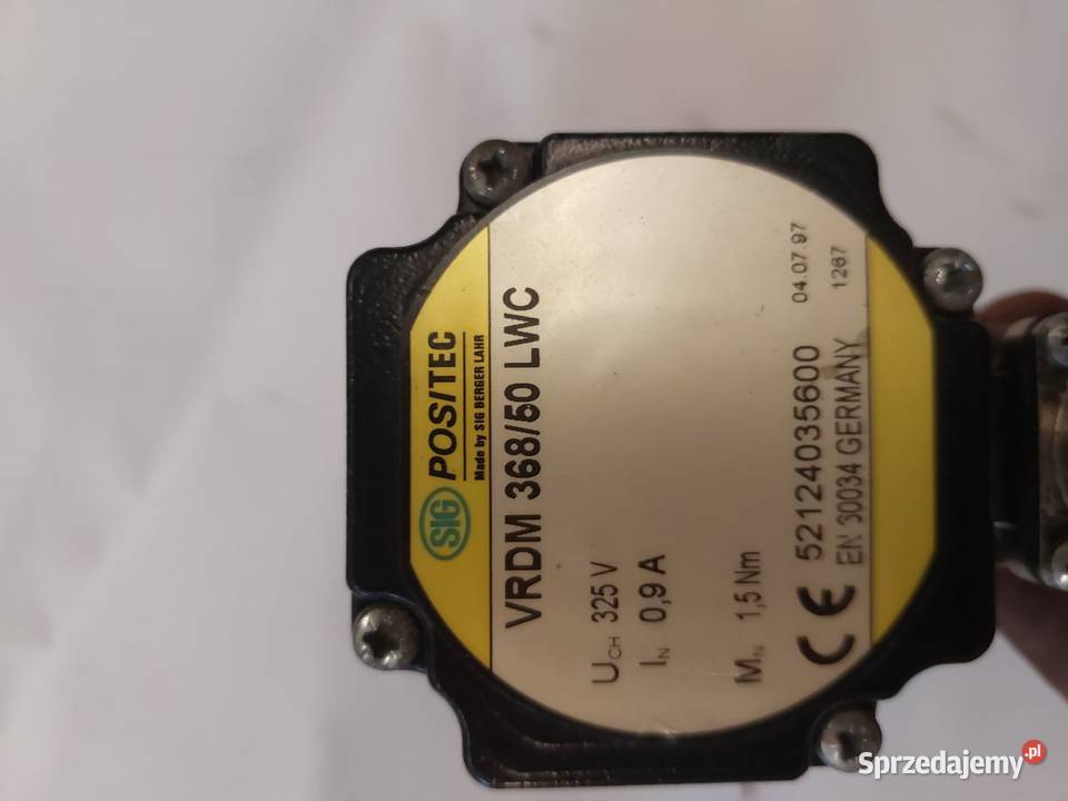 Serwomotor VRDM 3650 LWC SIG Positec BERGER LAHR Pozostałe sprzedam