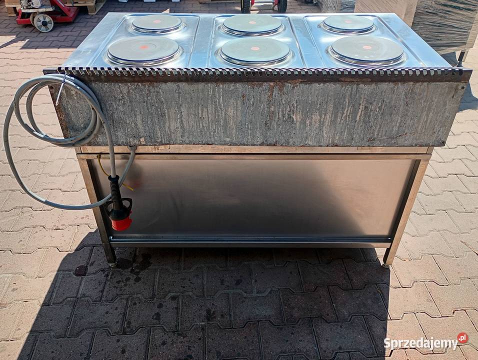 Kuchnia elektryczna 6palnikowa Kromet 700KE6T na dolnośląskie Wrocław