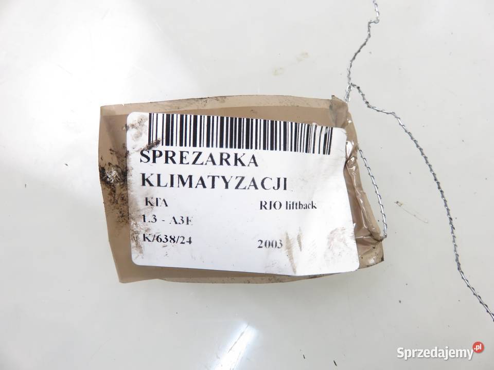 KOMPRESOR KLIMATYZACJI KIA RIO 13