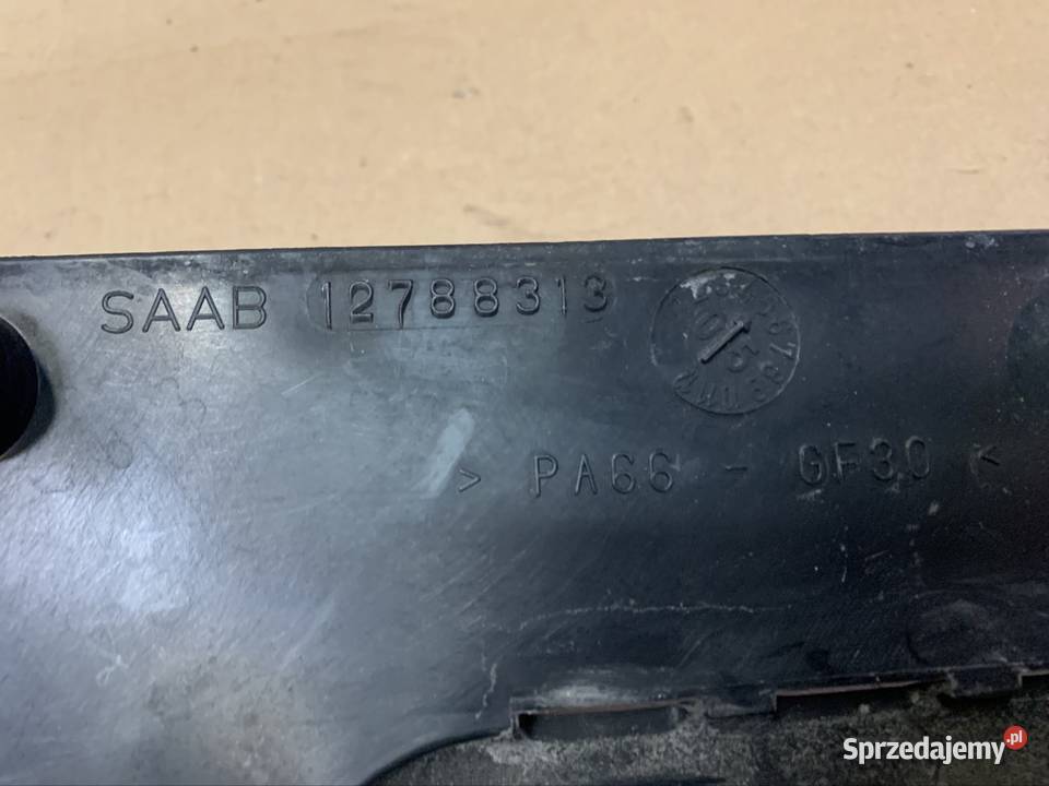 12788313 osłona górna silnika Saab 93 II 2 Rok produkcji 2005 Szczecin