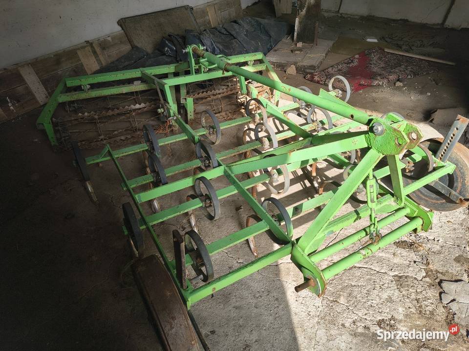 Agregat uprawowy z wałkami 2 metry nieuszkodzony Kamocin