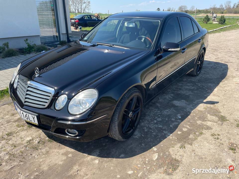 Mercedes E klasa W211 E280 30 v6 benzyna 4matic Szczecin sprzedam