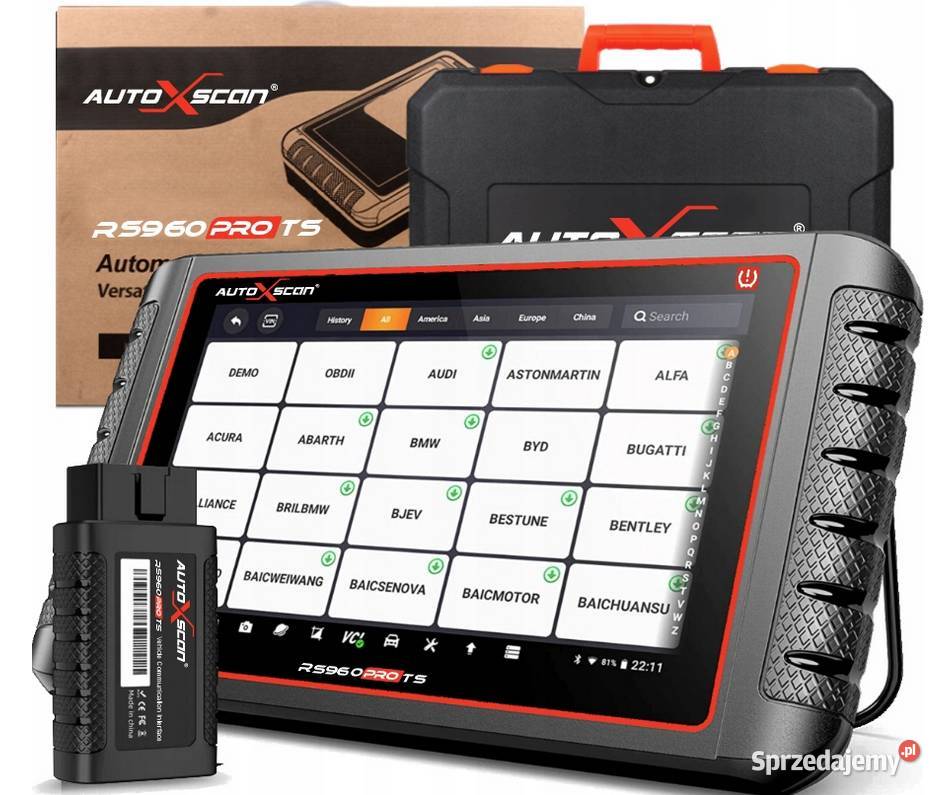 AUTOXSCAN RS960 PRO TS Tester diagnostyczny 10 Gorzów Wielkopolski