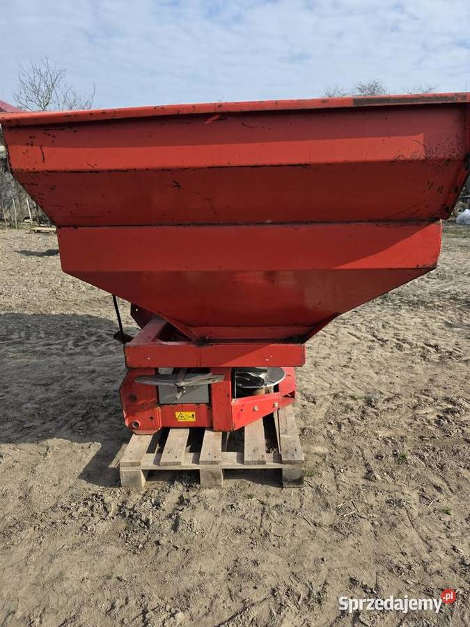 Rozsiewacz Kuhn 921 Rauch Amazone Sulky Rozsiewacze nawozów lubelskie Tarnawka Druga