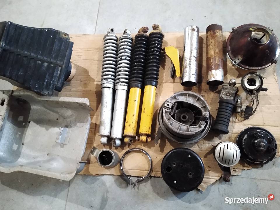 Simson s50 S51 skuter pozostałość Kruszwica