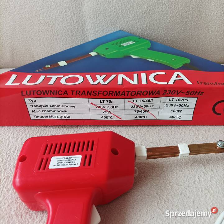 Lutownica transformatorowa ZDZ Łódź LT 100Pl Lutownice Stronie Śląskie sprzedam
