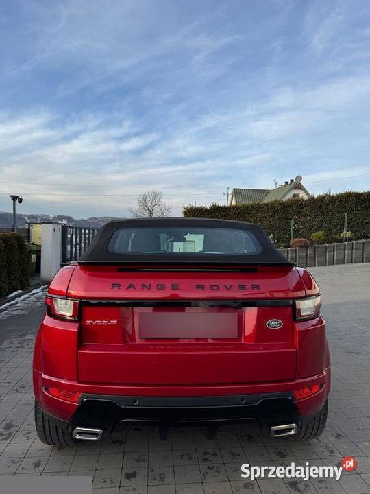 Land Rover Range Rover Evoque 20d 180 2017r Nowy Sącz