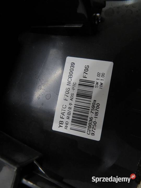 PANEL PRZEŁĄCZNIK KLIMATYZACJI KIA RIO IV V 17