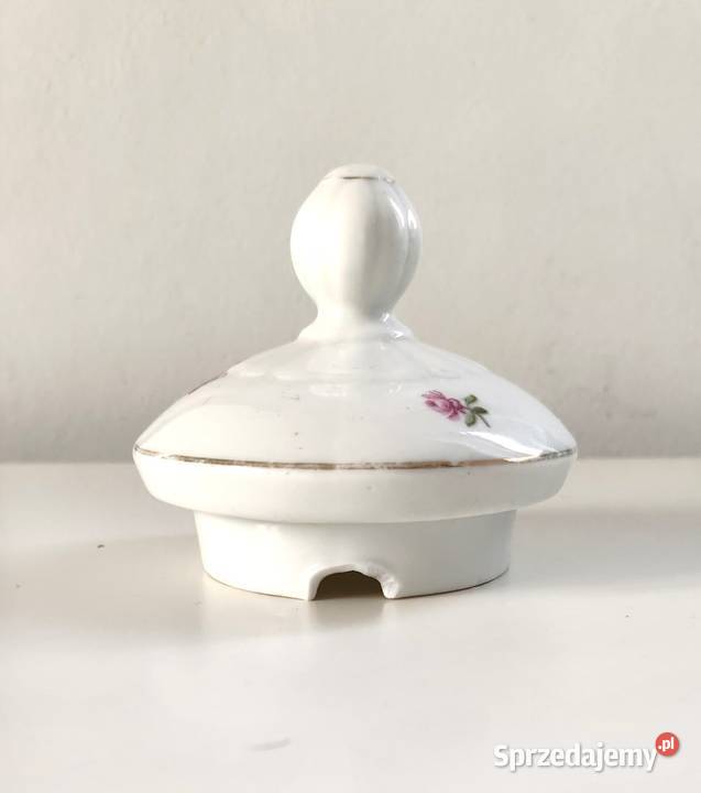 Porcelanowa przykrywka do cukiernicy czajniczka Ruda Śląska sprzedam