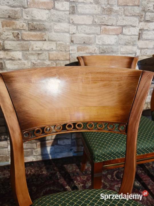 4 stylowe drewniane krzesla Sandomierz sprzedam