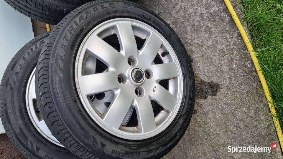 Sprzedam alufelgi 4 z oponami letnimi dojazdówka Zalesie sprzedam