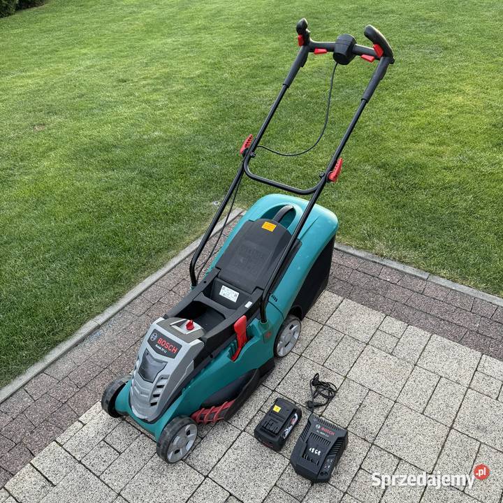 Kosiarka akumulatorowa Bosch Rotak 37Li z koszem dolnośląskie Lubin sprzedam