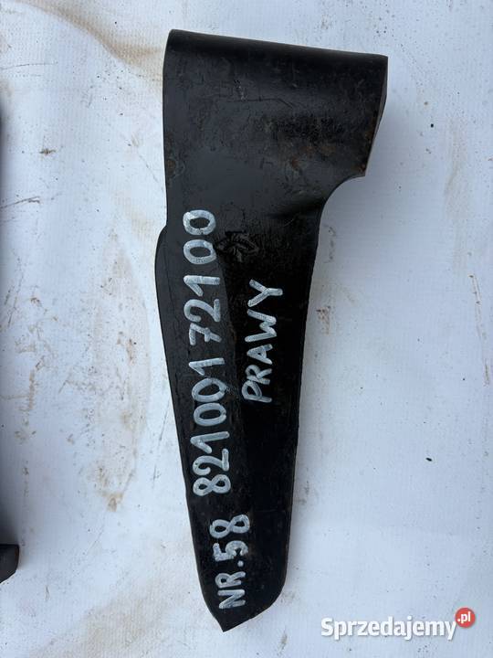 Ząb brony obrotowej PRAWY 310mm sprzedam