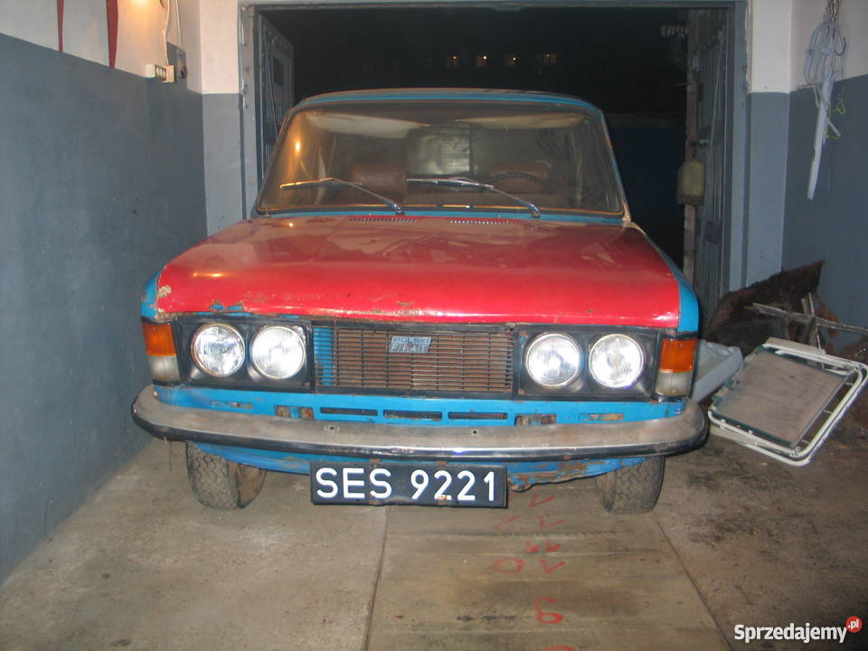 Fiat 125p 1977r z dokumentami do remontu Rok produkcji 1977 lubelskie Łuków