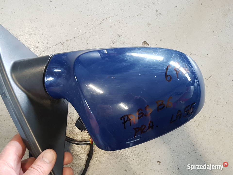 VW PASSAT B6 LUSTERKO PRAWE 6 PIN LA5E Turek