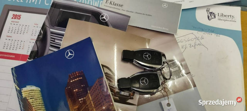 Mercedes E 200 18 184 143 Pełny serwis ASO Sedan / Limuzyna Szczecin sprzedam