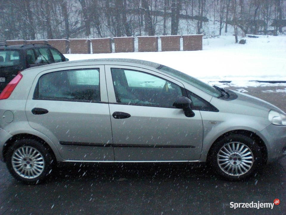 Fiat Punto 14 B 2007r 5D Okazja 70KM Sucha Beskidzka
