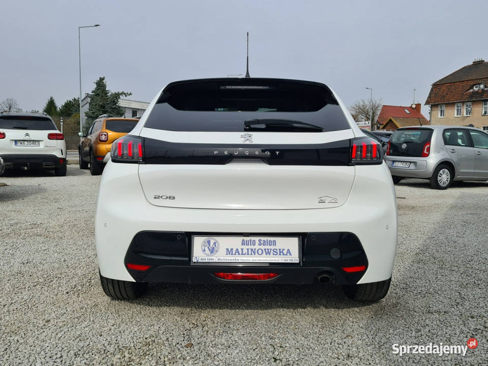 Peugeot 208 Navi PDC Kamera Virtual Full Led 1199cm3 Wągrowiec