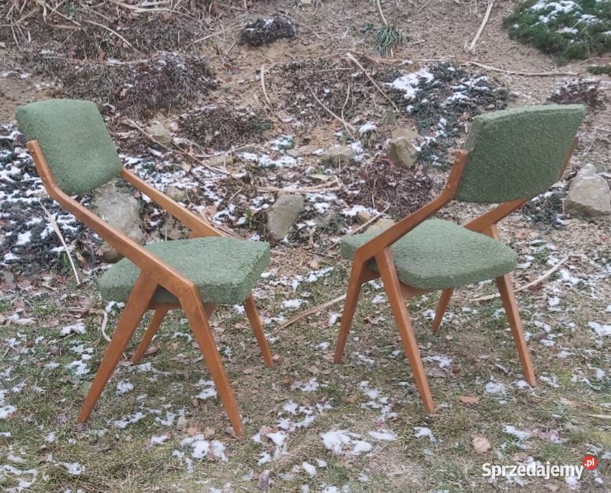 Krzesła PRLlata 60W Księżyc Myślenice sprzedam