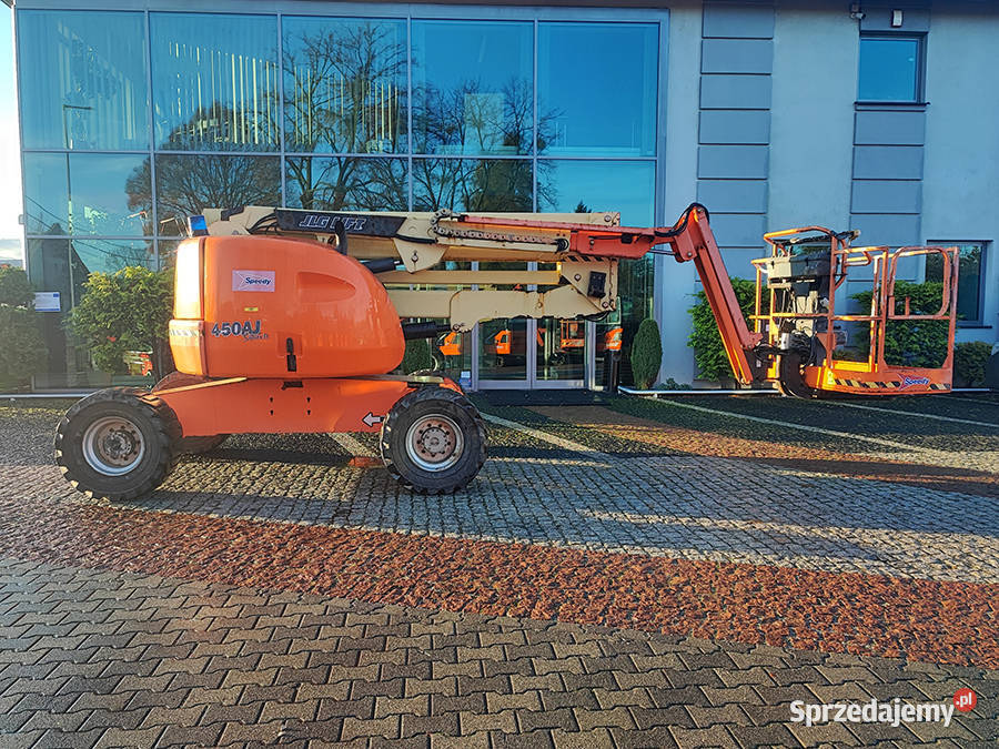 Podnośnik przegubowy zwyżka koszowa JLG 450AJ pełny VAT małopolskie Kęty sprzedam