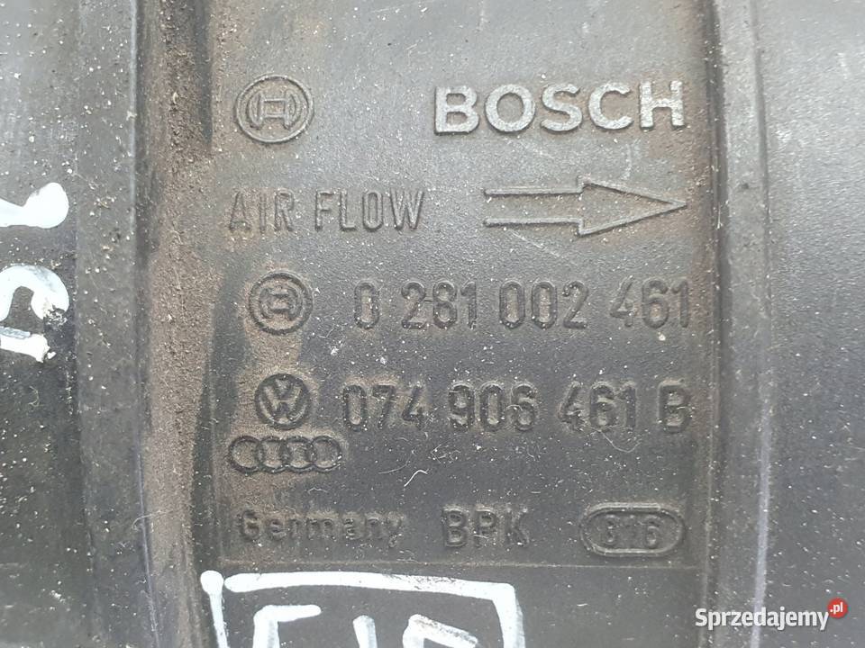 VW Passat B6 20 TDI PRZEPŁYWOMIERZ POWIETRZA Janów