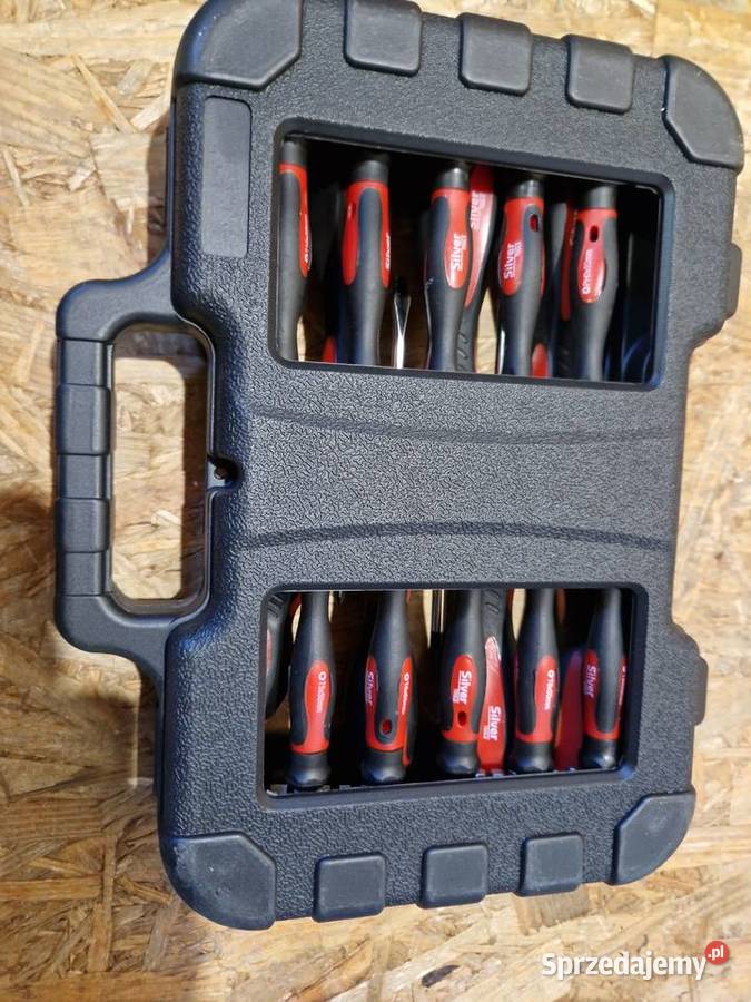 Zestaw śrubokrętów i bitów w walizce Silver 58 wielkopolskie Głogowa