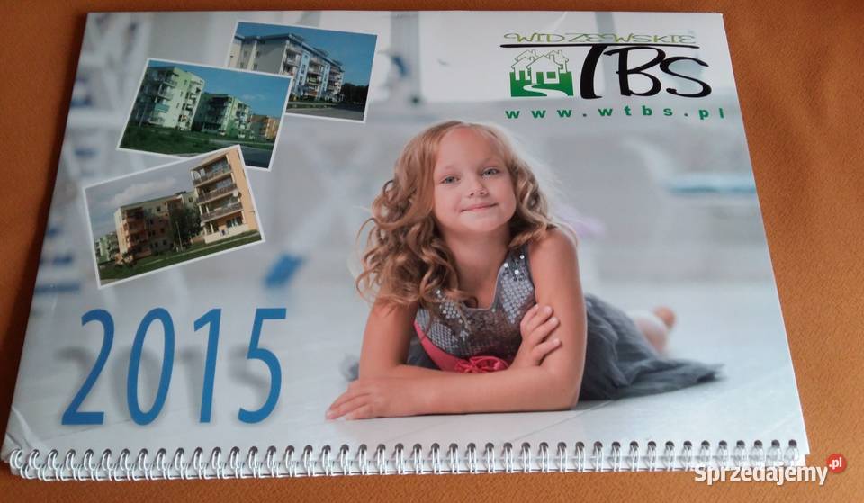 Kalendarz ścienny 2015r widzewskie TBS łódzkie Łódź