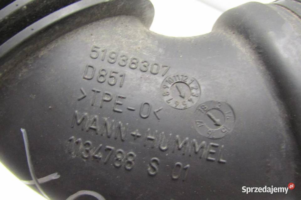 WĄŻ PRZEWÓD RURKA POWIETRZA 16 JTD FIAT 500X
