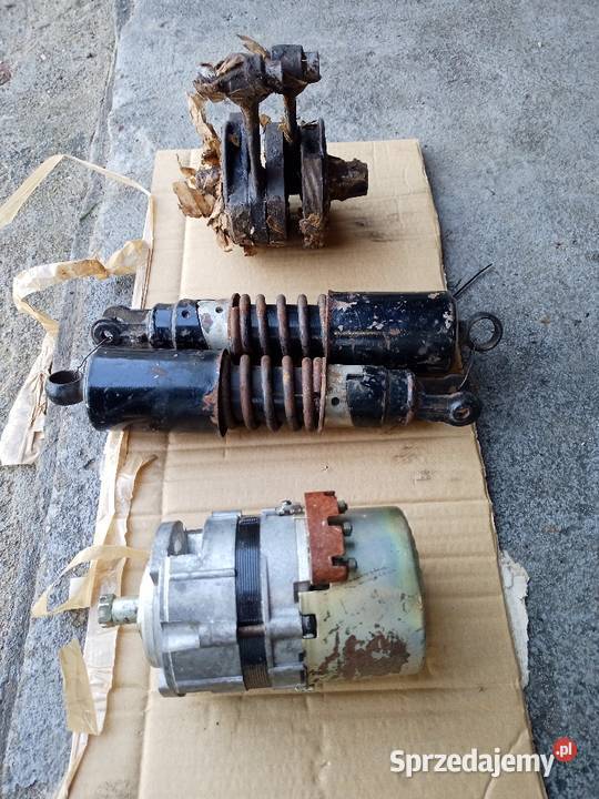 Ural DnieprMw650 Alternator Amortyzatory Wał Wały korbowe